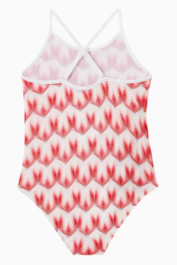 Knitted One-piece Swimsuit