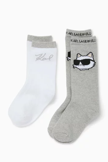 Logo Socks, Set of 2