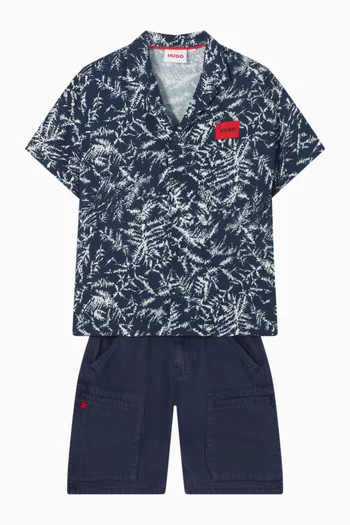 Cargo Shorts in Cotton