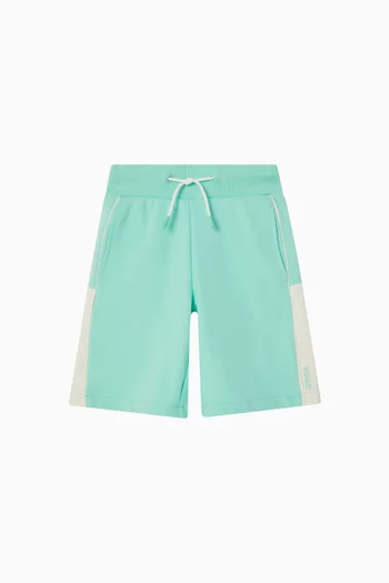 Colour-block Sweatshorts