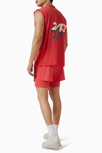 Team 24/7 Star Tank Top in Cotton