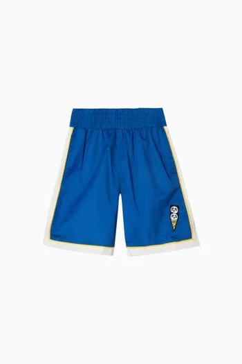 Happy Sweet Bermuda Shorts in Cotton Satin