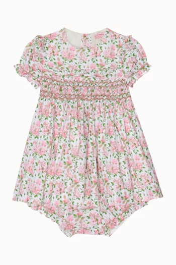 Silvana Smocked Dress Set