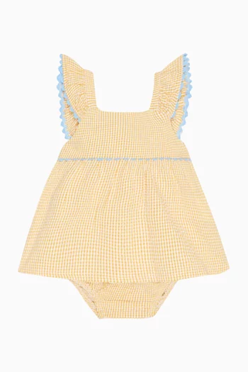 Elicia All-over Print Romper Set