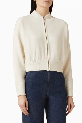Bomber Jacket in Cashmere