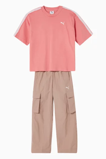 Luminous Cloud Oversized Graphic T-shirt