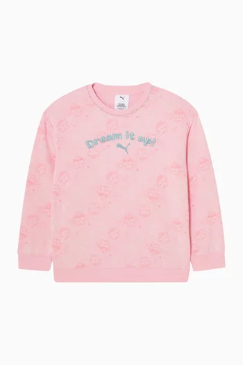 x GABBY'S DOLLHOUSE Relaxed Printed Sweatshirt