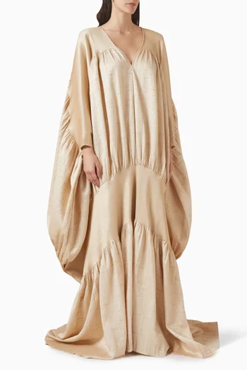 Knit V-neck Kaftan