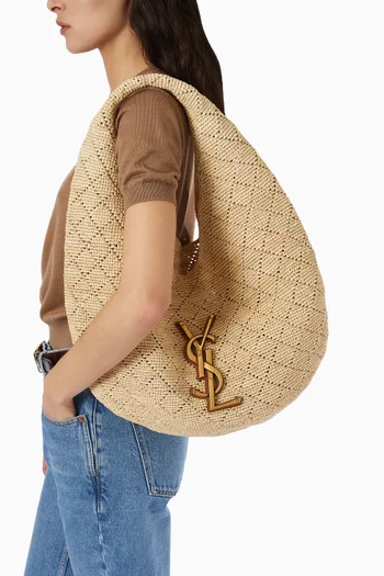ICARE Bag in Raffia