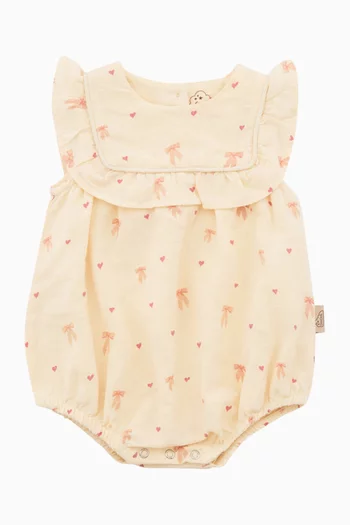 Edith Romper in Organic Cotton