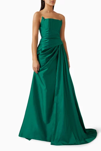 Cavalier Strapless Maxi Dress