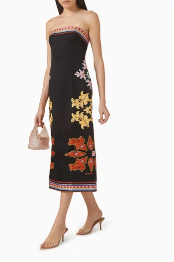 Moonlit Dress in Viscose Blend