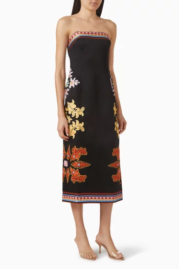 Moonlit Dress in Viscose Blend