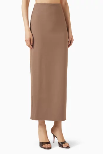 High-waist Skirt in Jersey