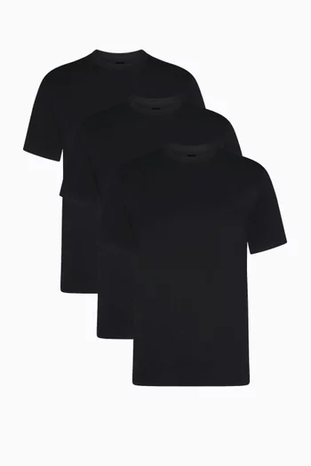 Stretch Slim T-shirt, Set of 3