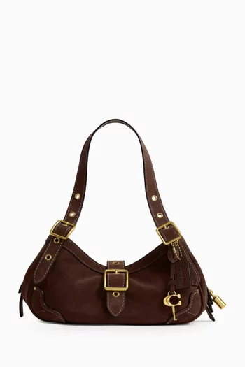 Drifter 31 Shoulder Bag in Suede