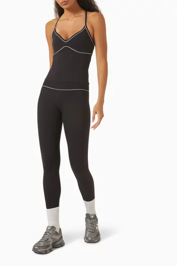 DayFlex Contrast Sweetheart Full Leggings