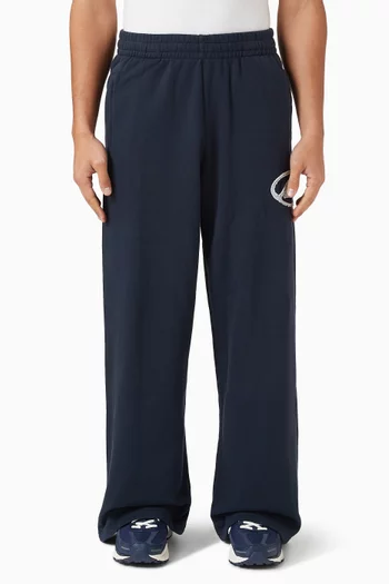 Circle Patch Logo Sweatpants in Cotton