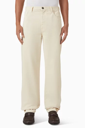 Wide-leg Pants in Denim
