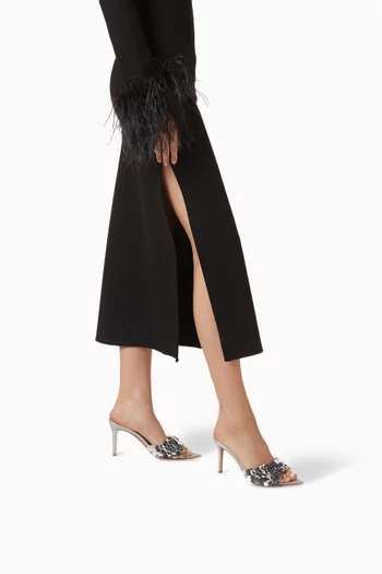 Burma 85 Sequin-embellished Mules