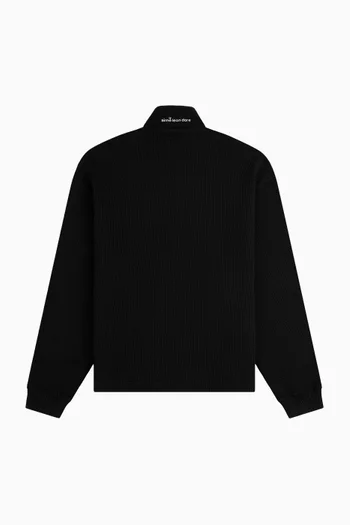 ALD Golf Piqué Full Zip Sweater