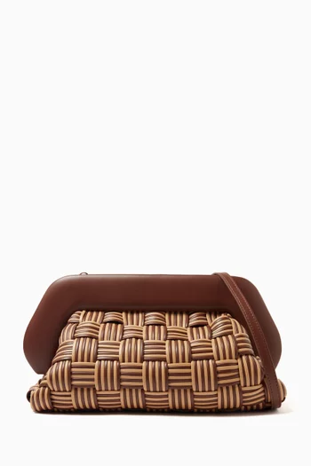 Bios Intreccio Clutch in Faux Leather