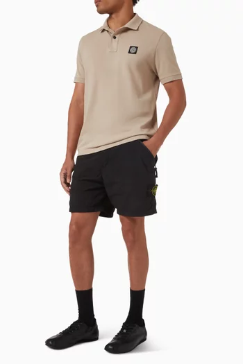 Shorts in Nylon Metal