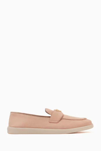 Loafers in Nubuck Leather