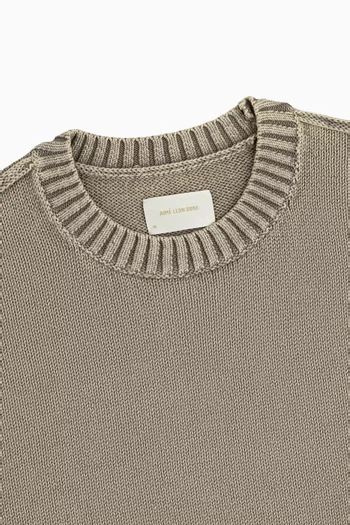Washed Inside Out Sweater
