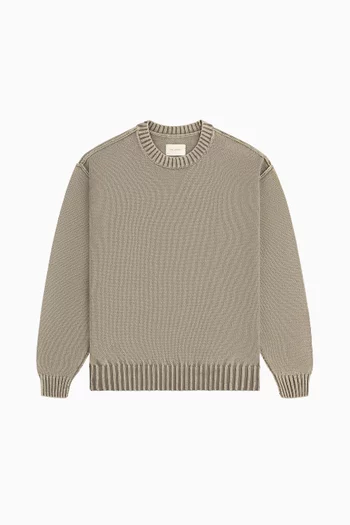 Washed Inside Out Sweater