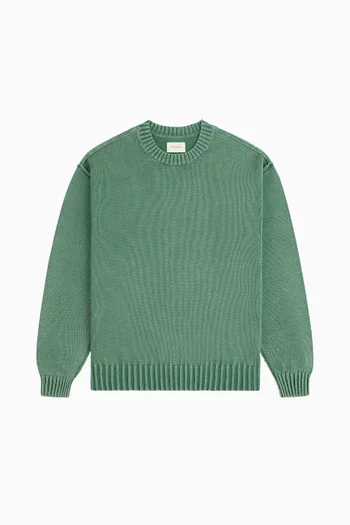 Washed Inside Out Sweater