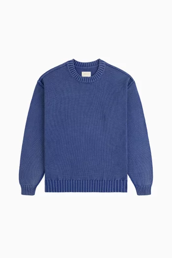 Washed Inside Out Sweater