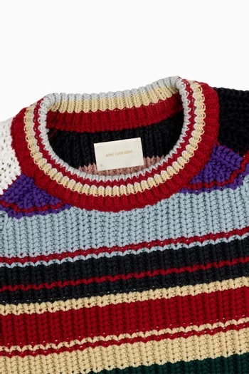 Striped Crewneck Sweater