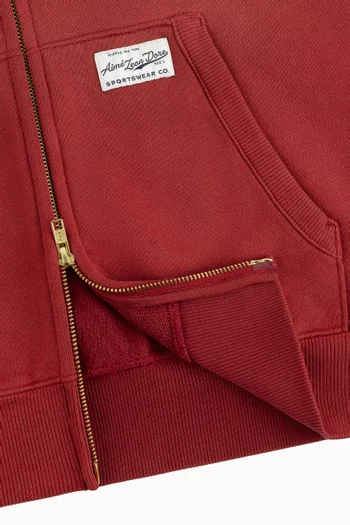 Sun Faded Full-Zip Hoodie