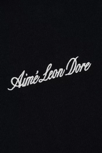 Embroidered Logo Hoodie