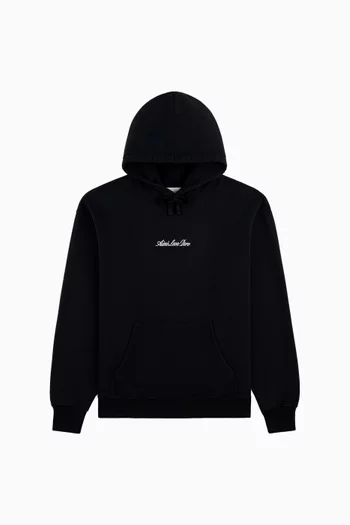Embroidered Logo Hoodie