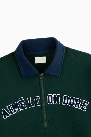 Collegiate Quarter Zip Pullover