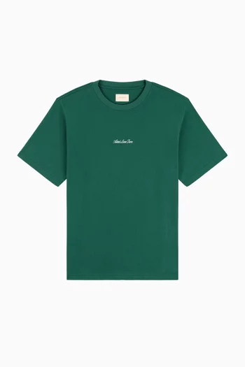 Embroidered Logo Tee
