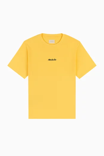 Embroidered Logo Tee