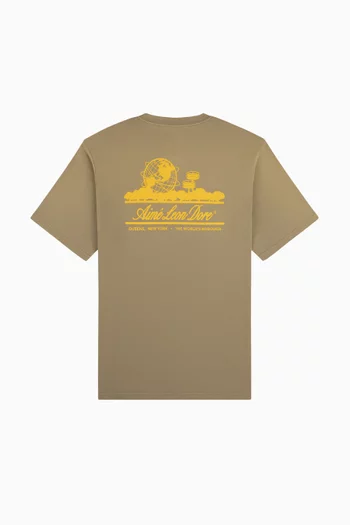 Sun Faded Unisphere Tee