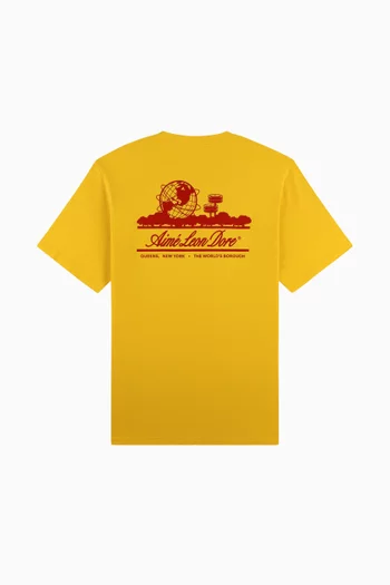 Sun Faded Unisphere Tee