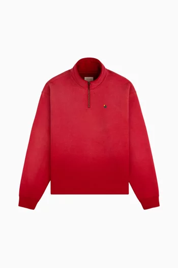 Sun Faded Crest Quarter Zip