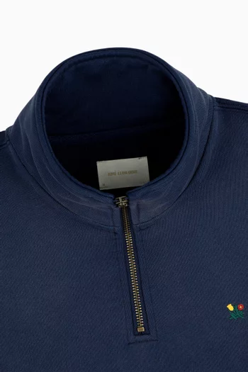 Sun Faded Crest Quarter Zip