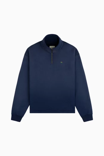 Sun Faded Crest Quarter Zip