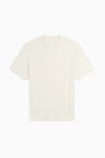 Merino Wool Eyelet Tee