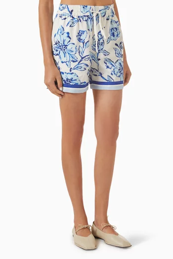 Scottie Shorts in Cotton & Linen