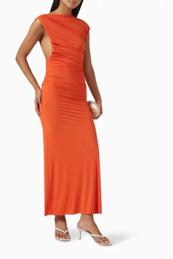 Solenne Twist Maxi Dress