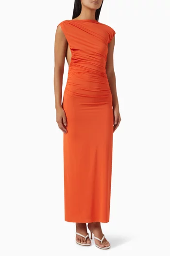 Solenne Twist Maxi Dress