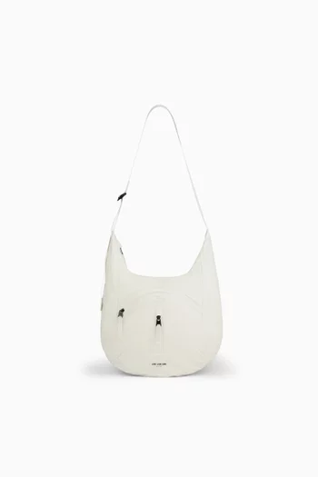 Nylon Messenger Bag