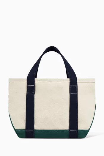 Mini Crest Contrast Tote Bag